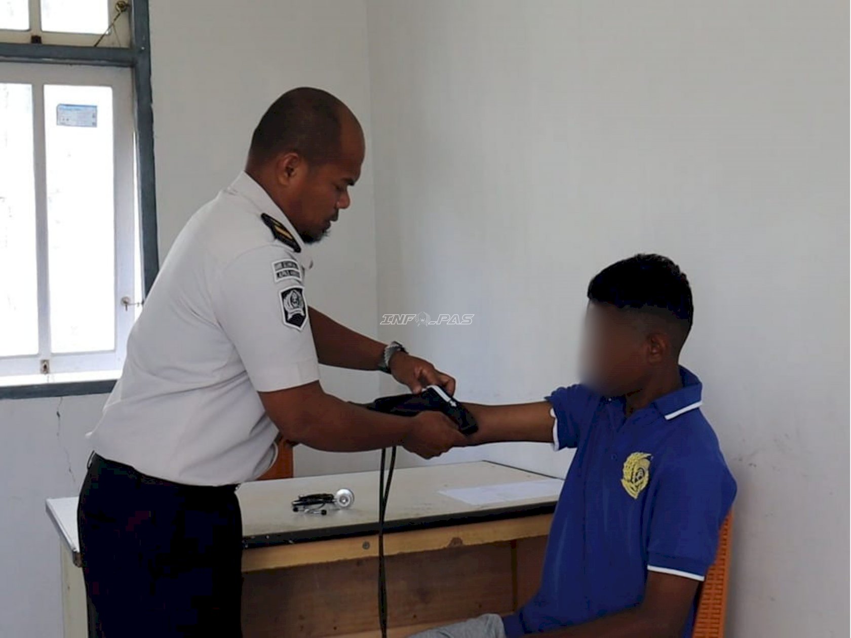 Pemeriksaan Kesehatan Rutin Jaga Kondisi Warga Binaan Lapas Ambon