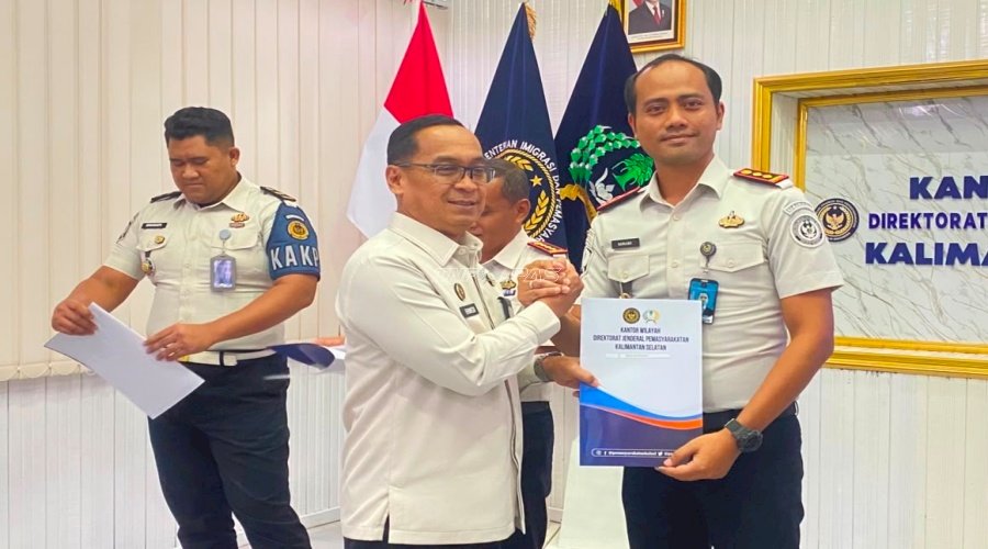 Atasi Overstaying Secara Optimal, Rutan Barabai Raih Penghargaan Terbaik I se-Kalsel di Triwulan II