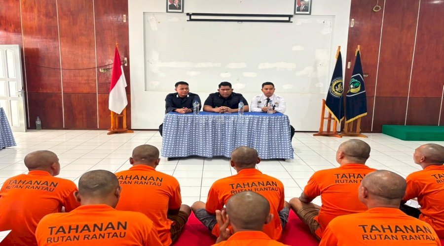 Sapa Kasih Rutan Rantau, Wadah Aspirasi dan Penguatan Pembinaan bagi Tahanan Baru