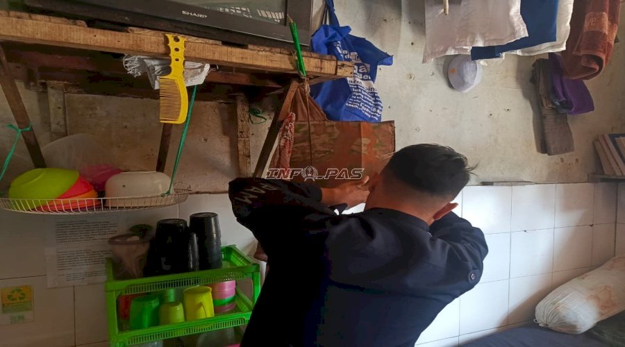 Razia Rutin Perkuat Deteksi Dini Gangguan Kamtib di Rutan Rantau