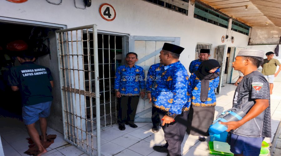 Sapa Asih Setiap Pagi, Kalapas Amuntai Pastikan Warga Binaan Sehat, Aman, dan Terlayani