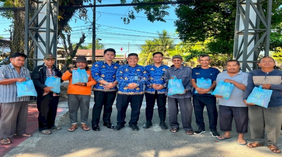 Lapas Banjarmasin Salurkan 25 Paket Bansos, Wujud Kepedulian kepada Masyarakat