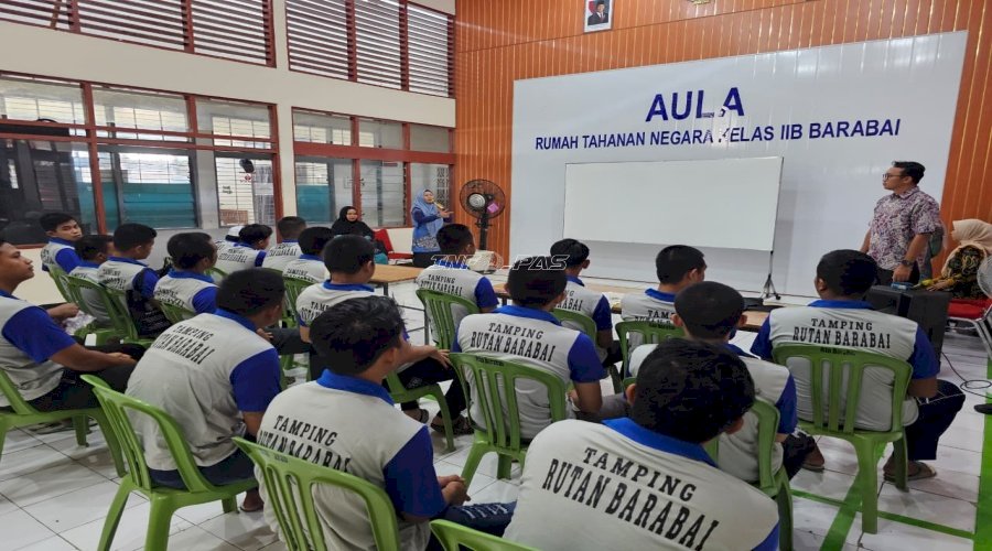 Warga Binaan Rutan Barabai Ikuti Pembelajaran Perdana Pendidikan Kesetaraan Paket A, B, dan C