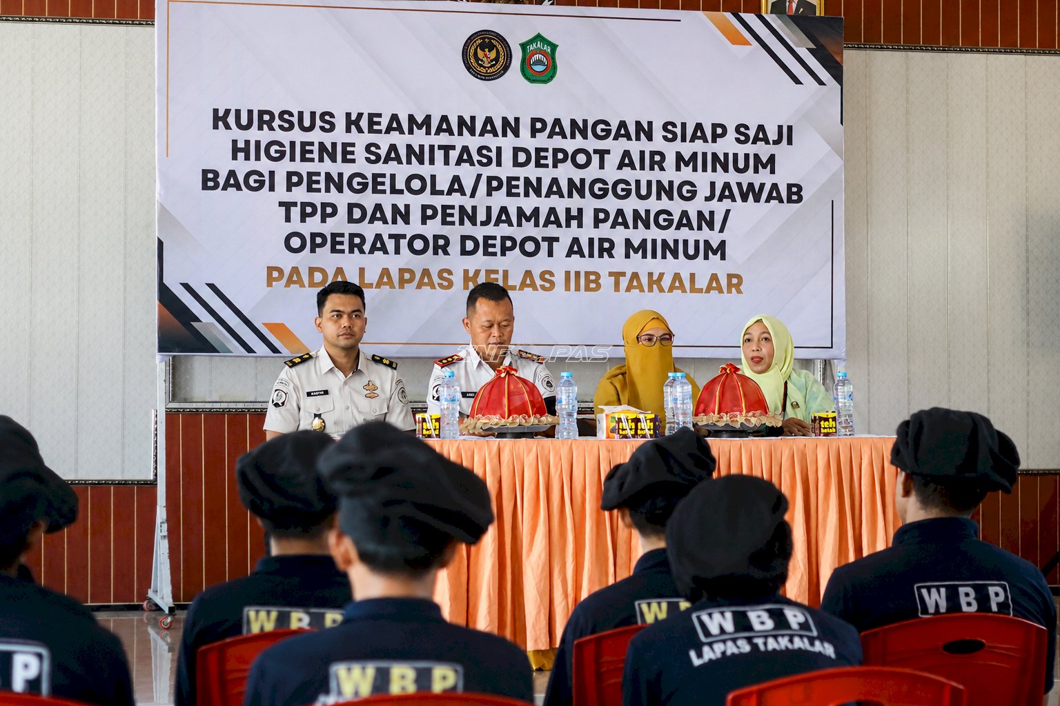 Perkuat Standar Higiene Pengolahan Makanan, Lapas Takalar Gelar Pelatihan bagi Petugas dan Warga Binaan