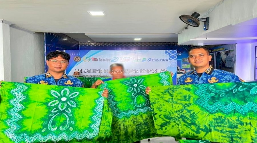 Lapas Banjarmasin Catat Penjualan 18 Taplak Meja Sasirangan, Produk Kemandirian Kian Diminati
