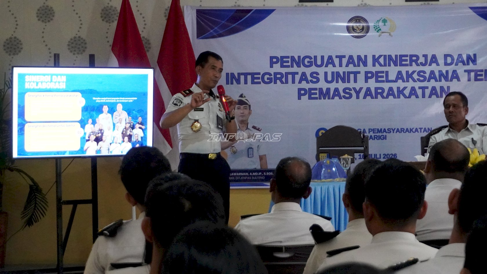 Kunjungan Perdana ke Lapas Parigi, Kakanwil Ditjenpas Sulteng Tekankan Empat Prioritas