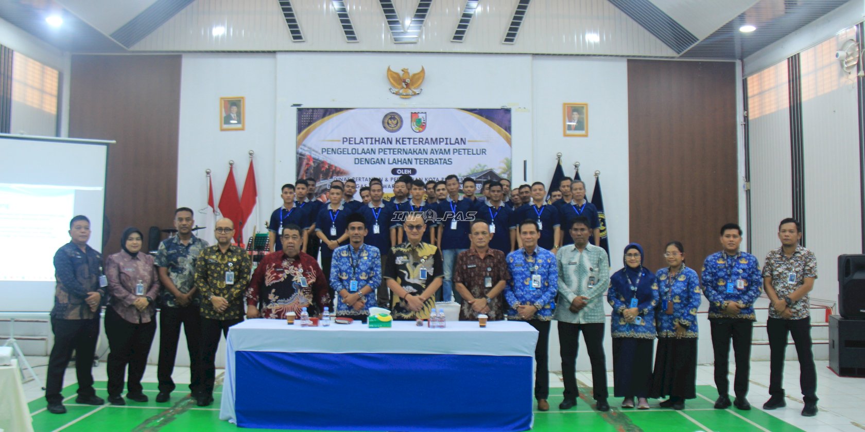 Lapas Pekanbaru bersama Distankan Kota Pekanbaru Gelar Pelatihan Budidaya Ayam Petelur