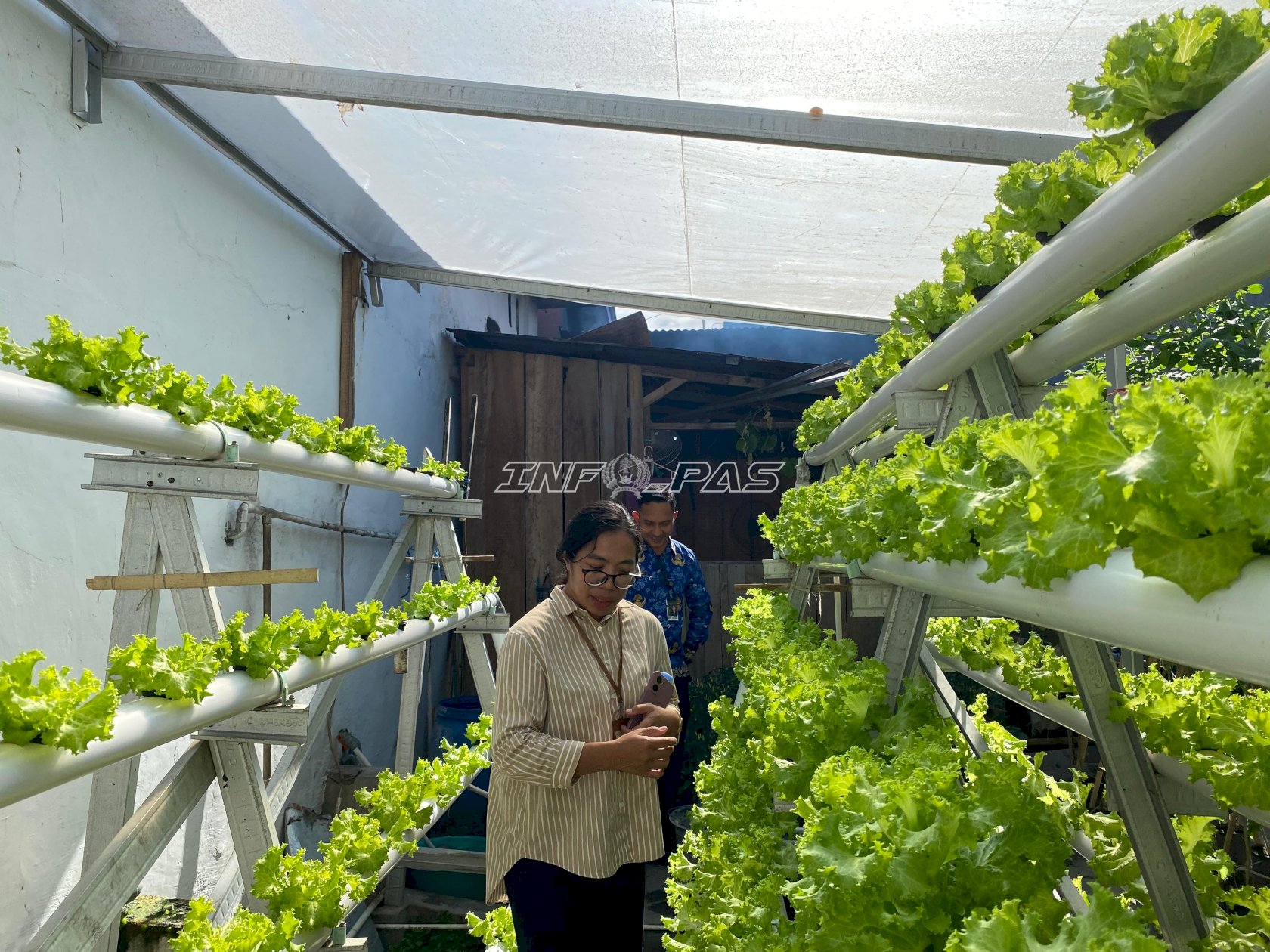 Program Pembinaan Kemandirian Lapas Wahai Tuai Apresiasi Tim BPS Malteng