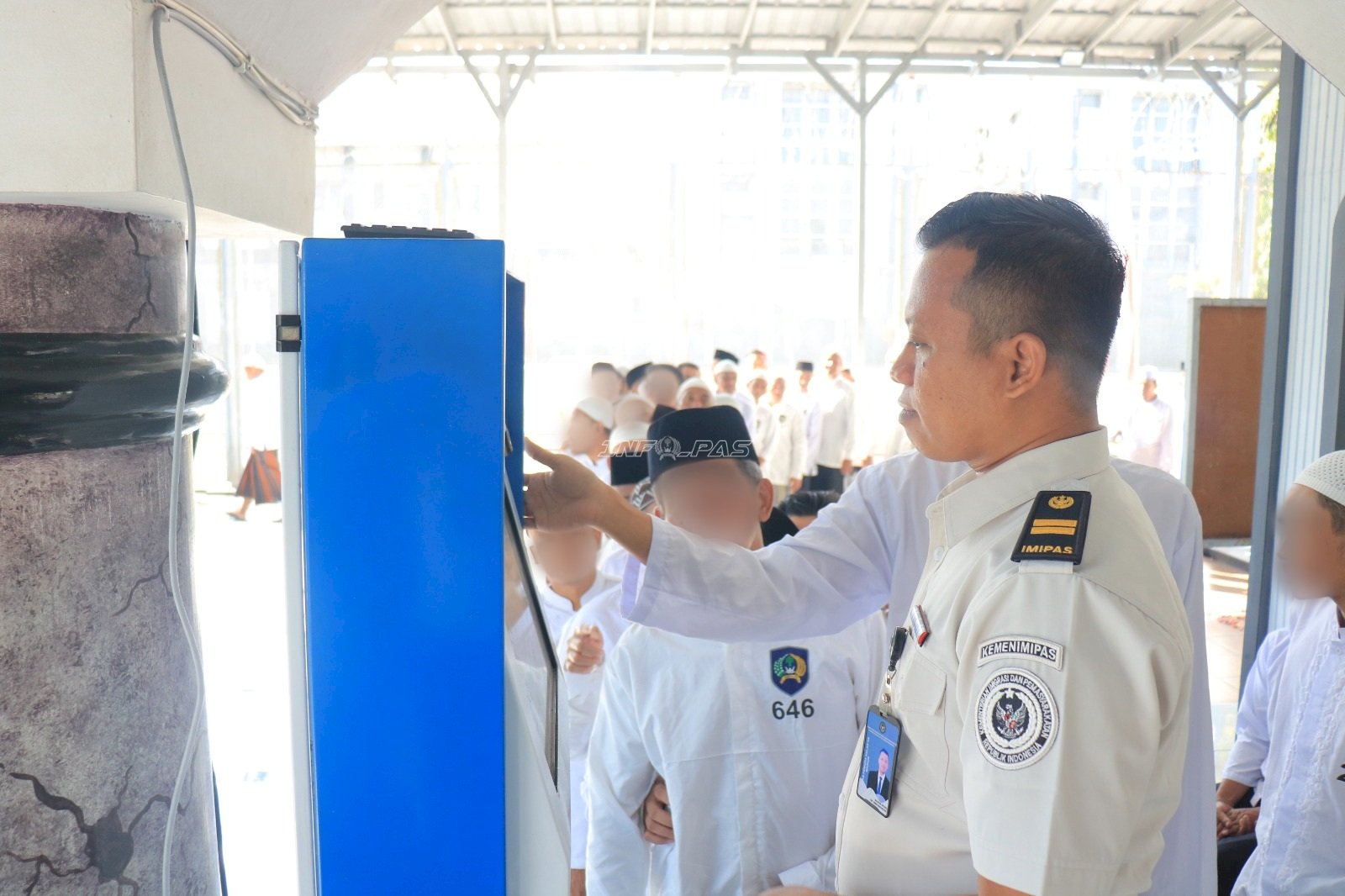 Lapas Pemuda Madiun Monitor Pembinaan Rohani Warga Binaan melalui SDP