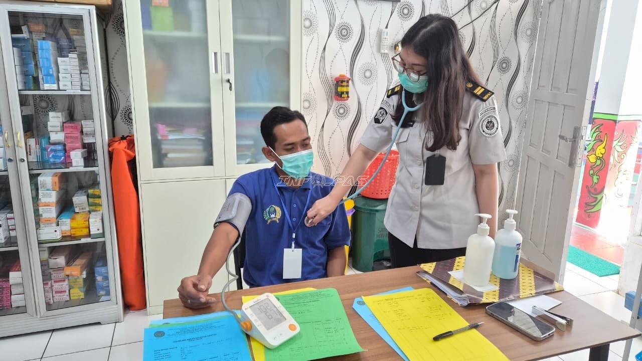 Rutan Rantau Pastikan Layanan Kesehatan Warga Binaan Berjalan Optimal