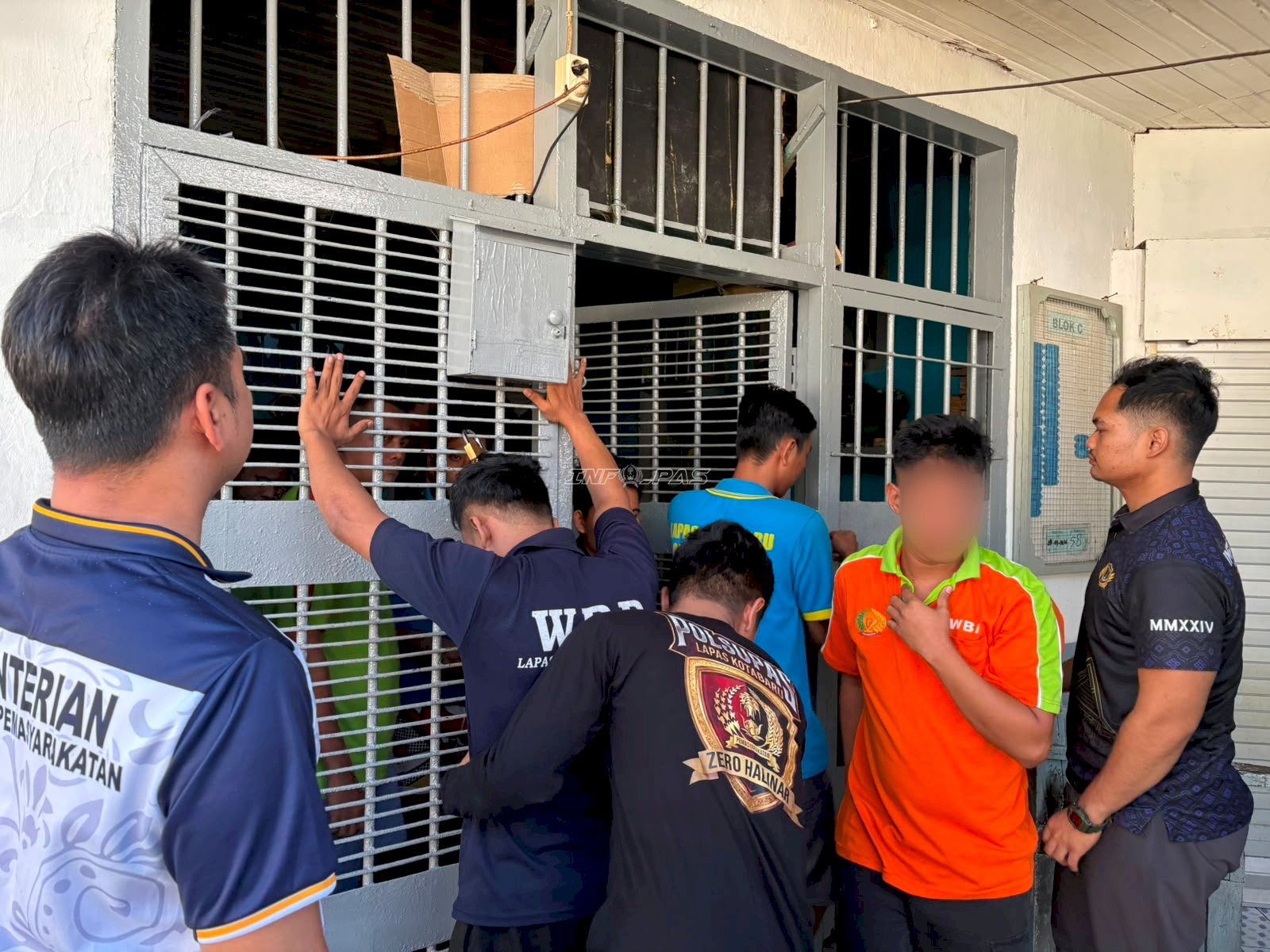 Lapas Kotabaru Gelar Razia Insidentil, Perkuat Pemberantasan Halinar