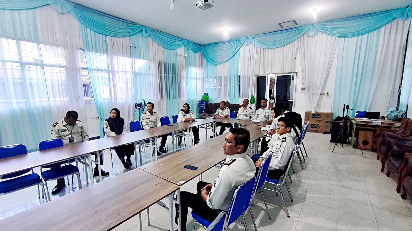 Tingkatkan Integritas, Bapas Banjarmasin Ikuti Penguatan Pengawasan Internal