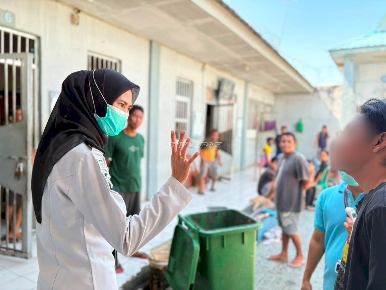 Sambang Kesehatan, Lapas Narkotika Karang Intan Pantau Kondisi Warga Binaan