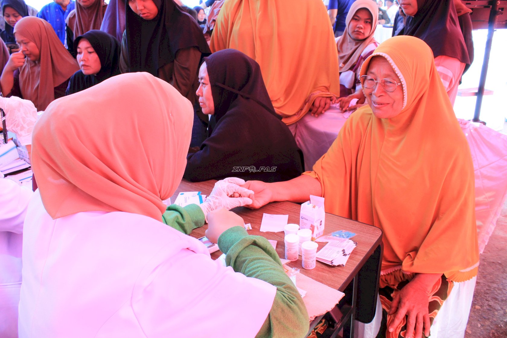 Lapas Narkotika Muara Sabak Hadirkan Cek Kesehatan Gratis bagi Masyarakat