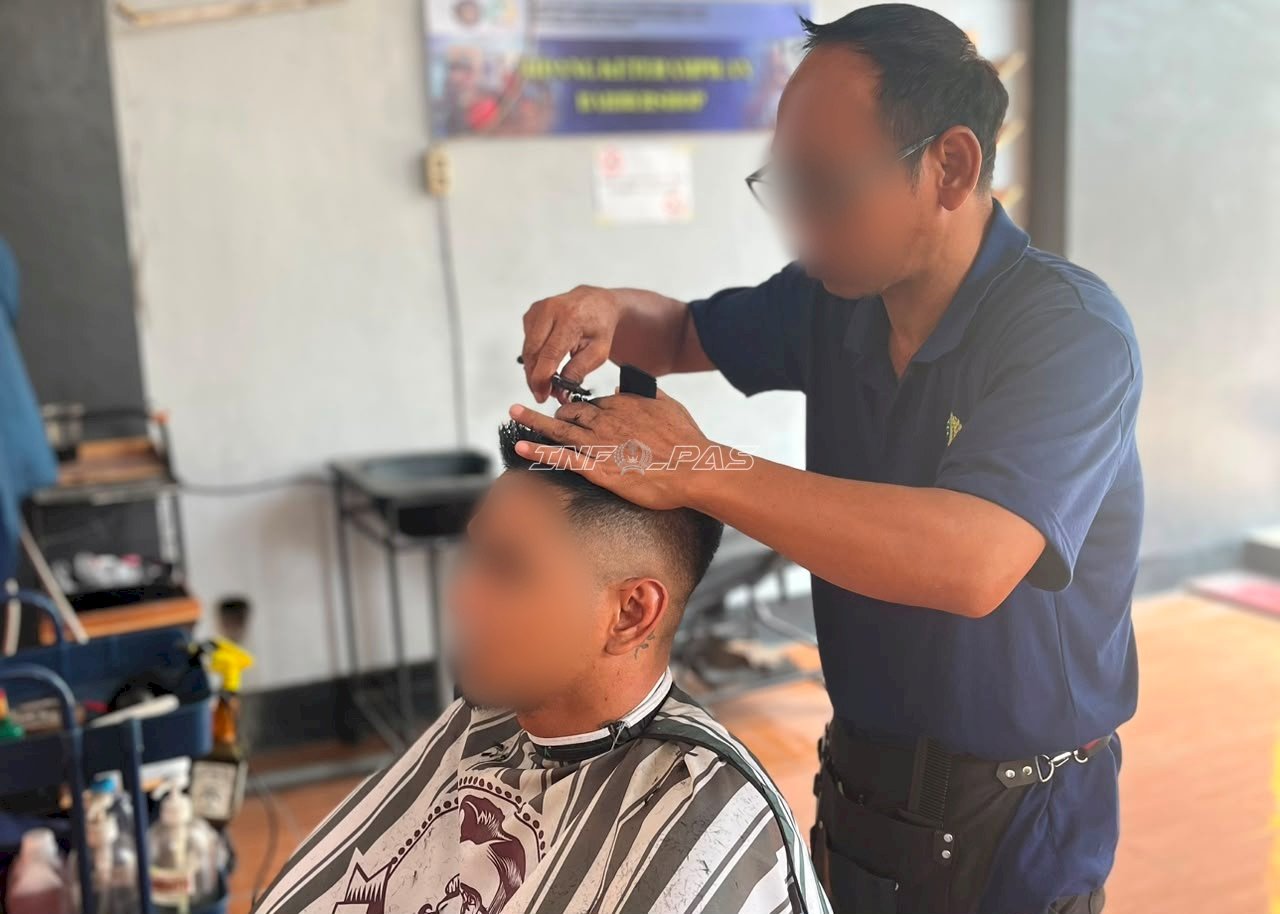 Barbershop Lapas Pemuda Madiun Dorong Kemandirian dan Pengembangan UMKM Warga Binaan