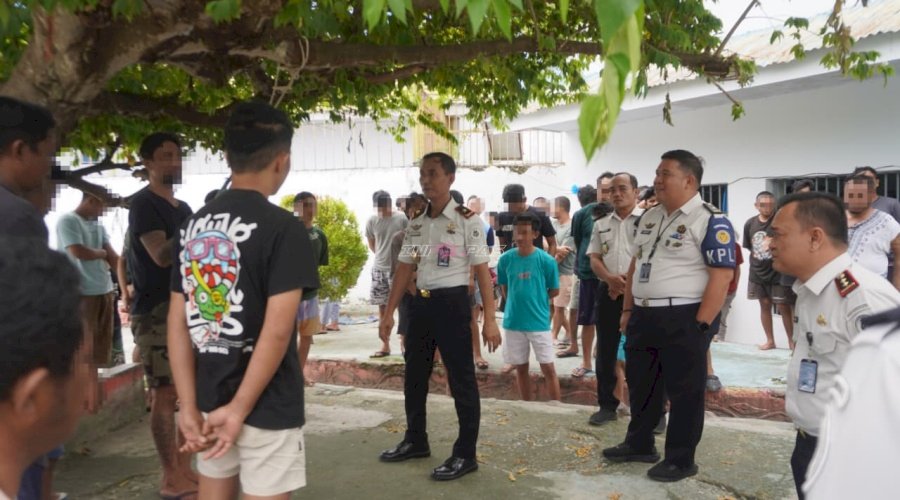 Bintorwasdal di Lapas Ampana dan Rutan Poso, Kakanwil Ditjenpas Sulteng Tekankan Budaya PRIMA dan Penguatan Deteksi Dini