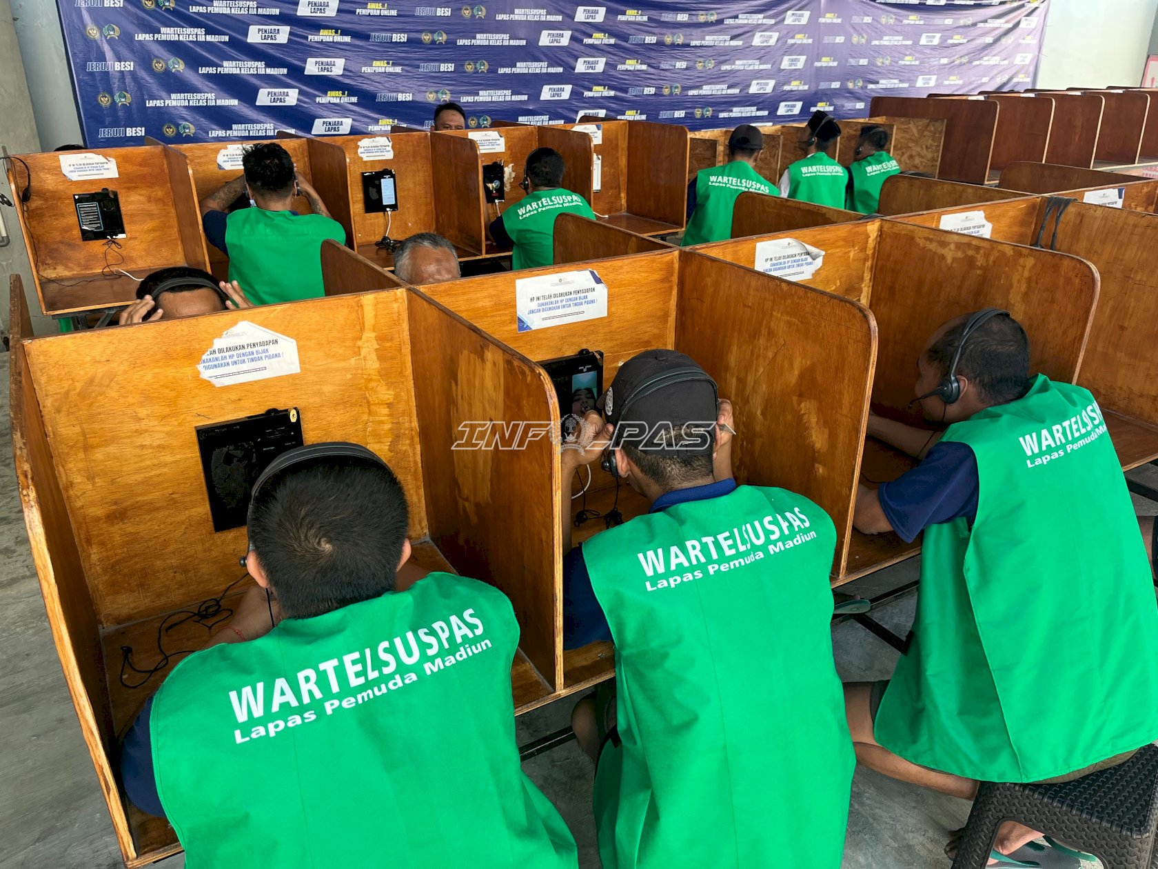 Jaga Ikatan Keluarga, Lapas Pemuda Madiun Optimalkan Layanan Wartelsuspas
