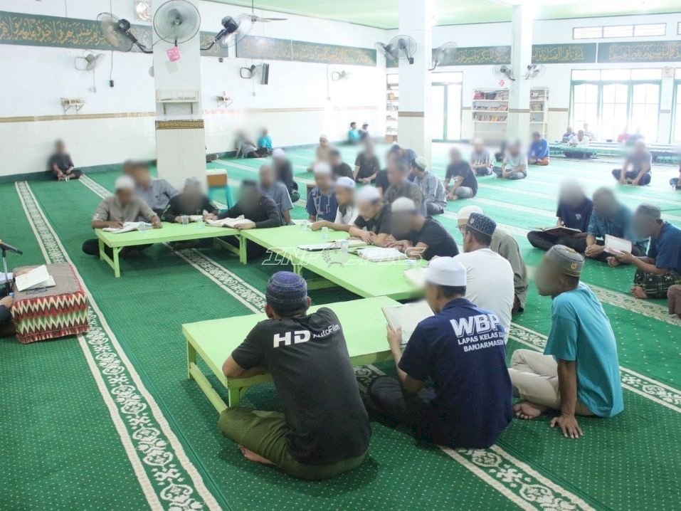 Lapas Banjarmasin Perkuat Pembinaan Rohani melalui Tadabur Al-Qur'an