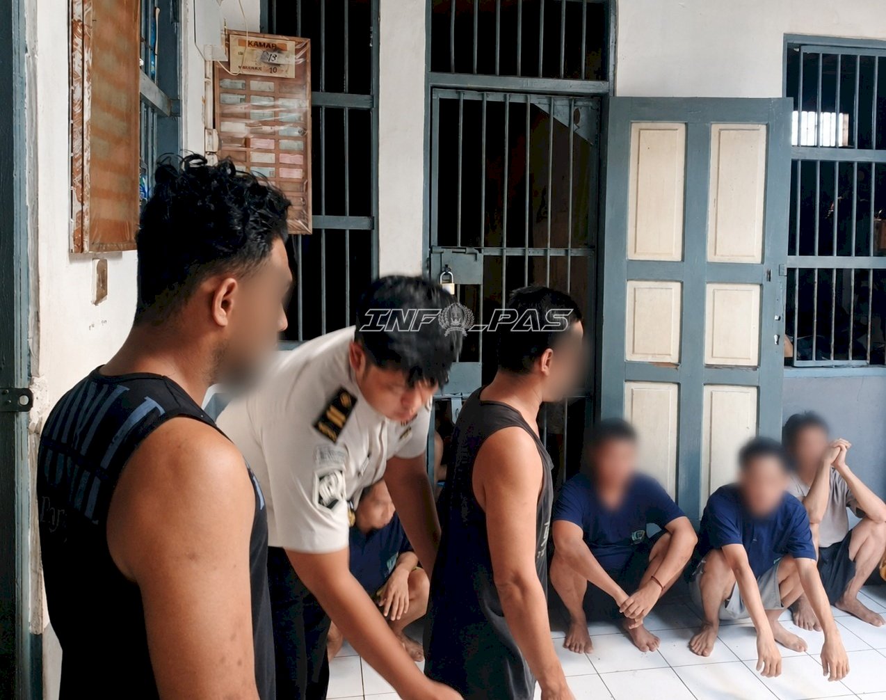 Rutan Kandangan Perkuat Keamanan melalui Razia Kamar Hunian