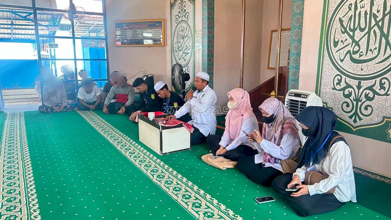 Rutan Marabahan Gandeng Kemenag Batola Perkuat Pembinaan Spiritual Warga Binaan