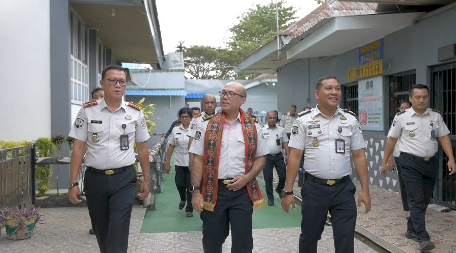 Rutan Ambon Sambut Kunjungan Irwil IV, Momentum Evaluasi dan Komitmen Peningkatan Kinerja