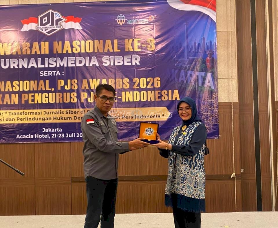 Dukung Keterbukaan Informasi Publik, Kakaknwil Ditjenpas Babel Raih PJS Award 2026