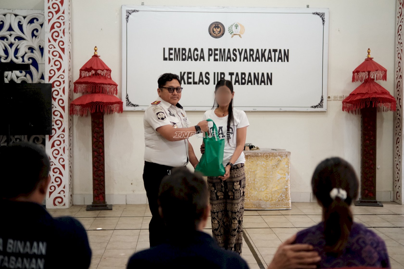 Lapas Tabanan Salurkan Bantuan Sosial kepada Keluarga Warga Binaan