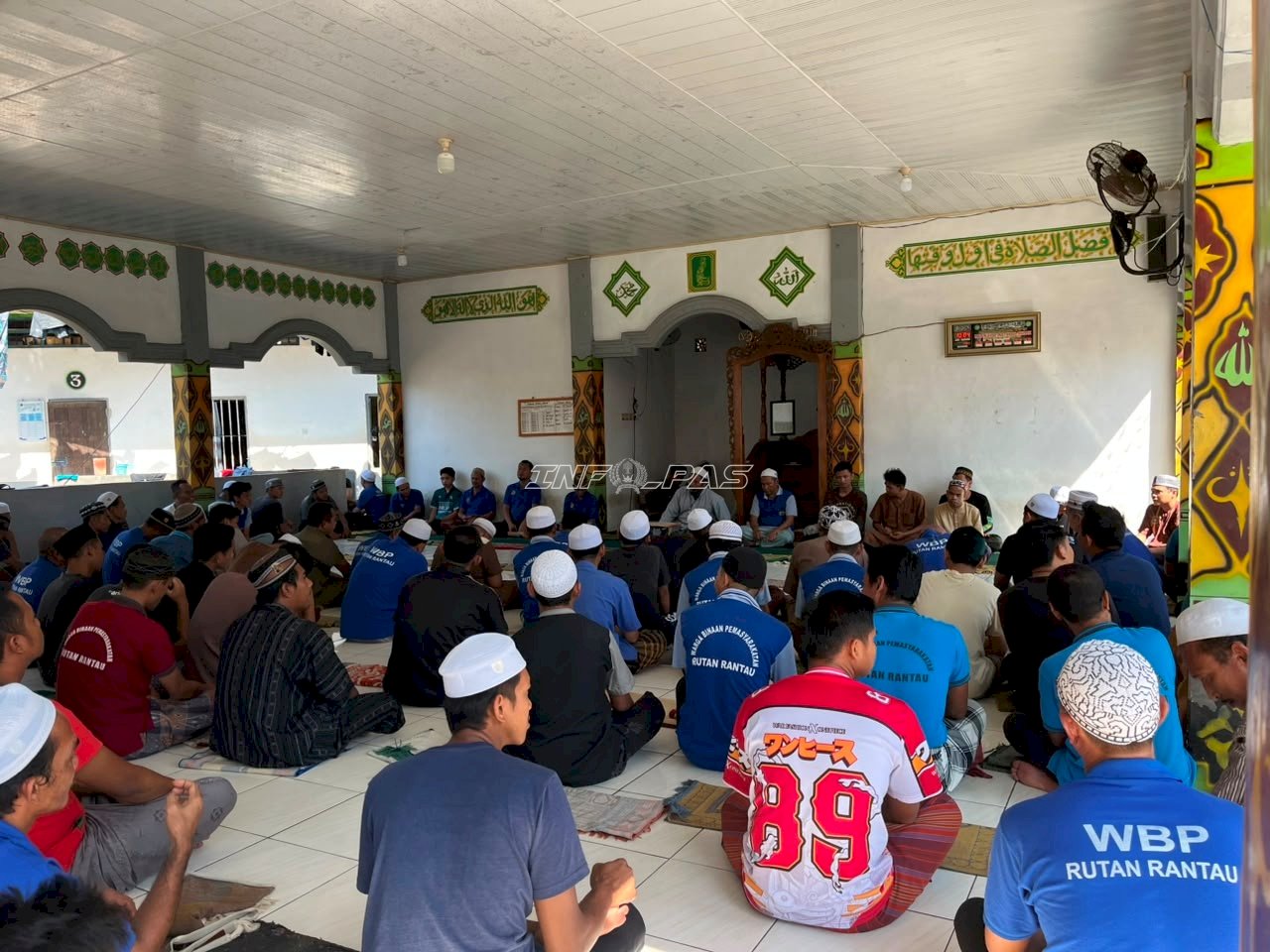 Rutan Rantau Tingkatkan Keimanan Warga Binaan melalui Ceramah Agama