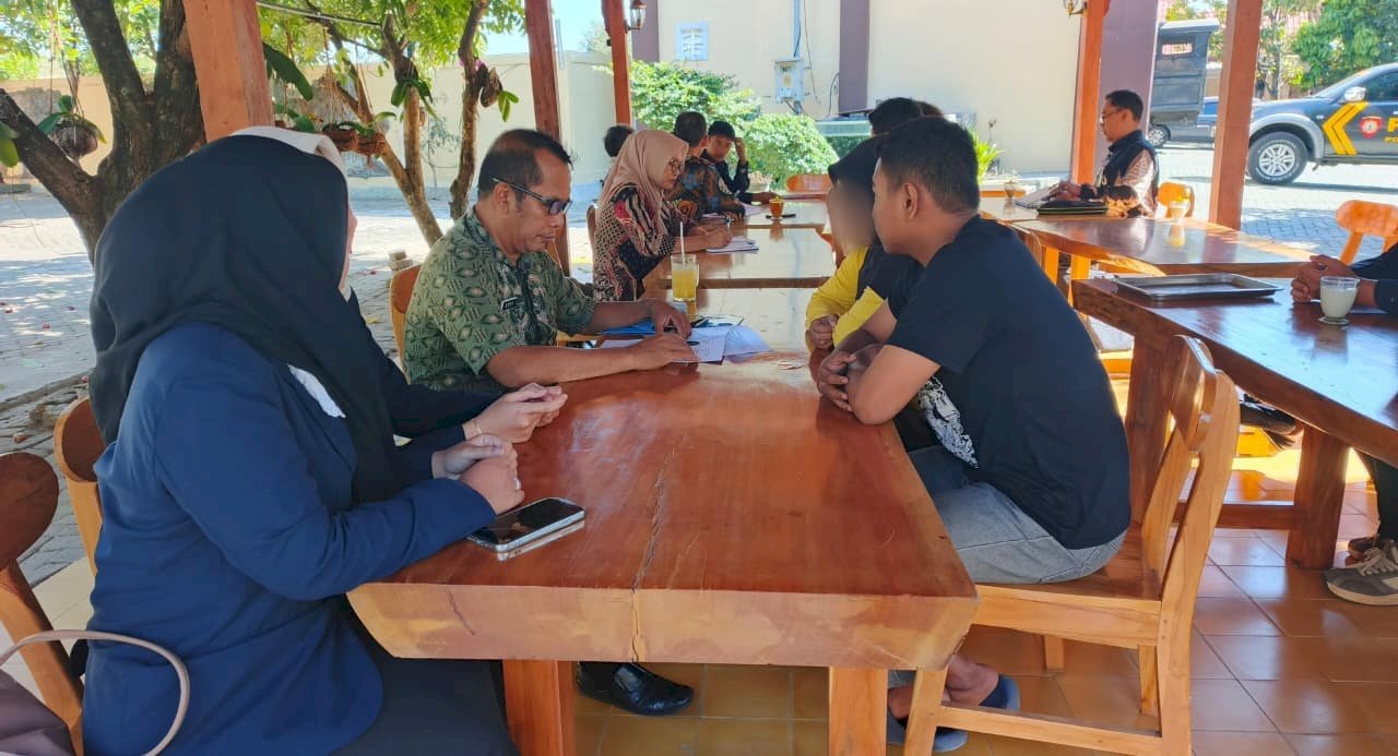 PK Bapas Madiun Dampingi Empat ABH dalam Penyidikan di Polres Magetan