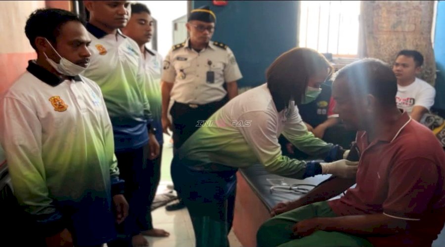 Lapas Wahai dan Puskesmas Gelar Kegiatan SAPA-BINA, Usung Layanan Kesehatan Humanis