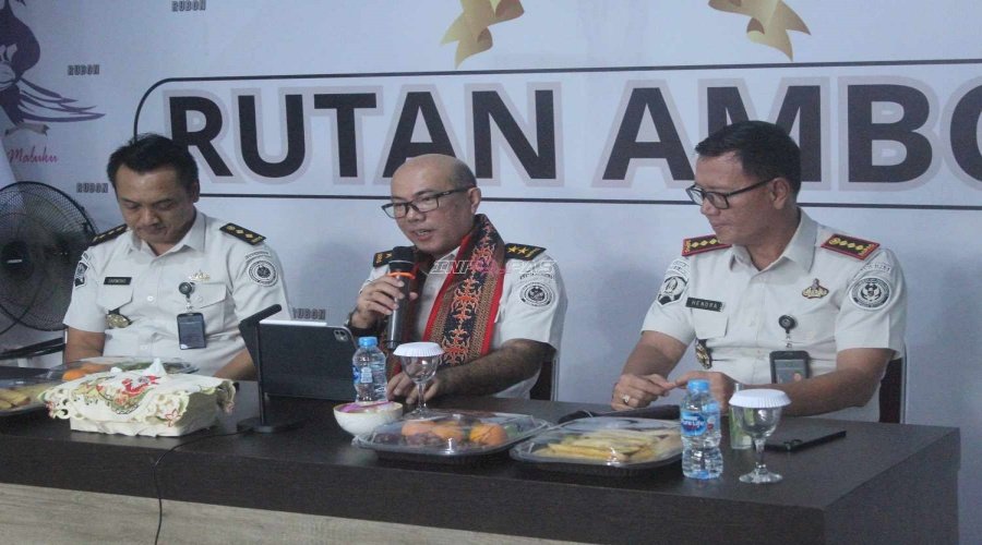 Kunjungan Irwil 4 Kemenimipas, Kanwil Ditjenpas Maluku Perkuat Pengawasan dan Profesionalisme Kinerja