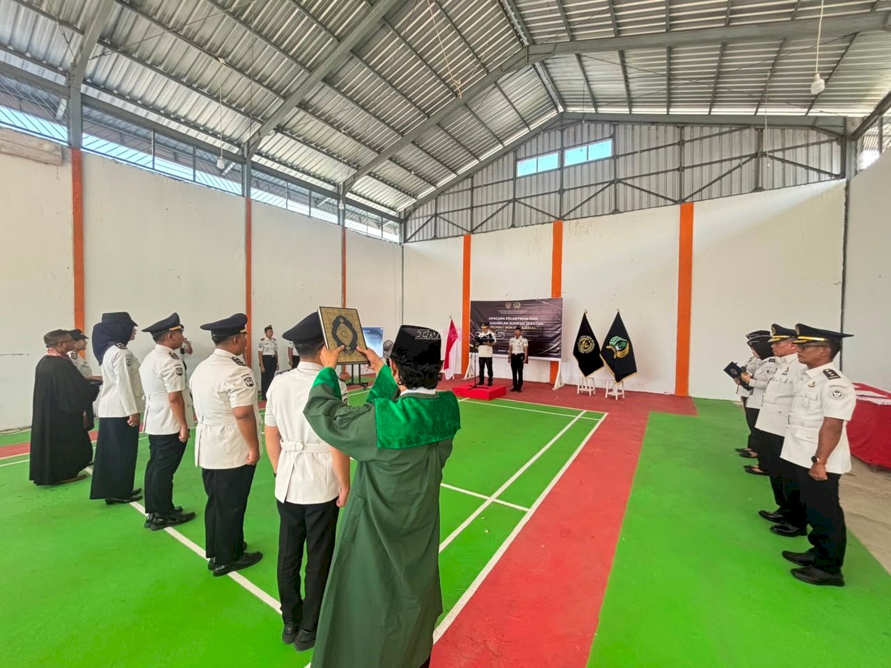 Tegaskan Integritas Aparatur, Kakanwil Ditjenpas Sulbar Lantik Pejabat Fungsional dan Nonmanajerial