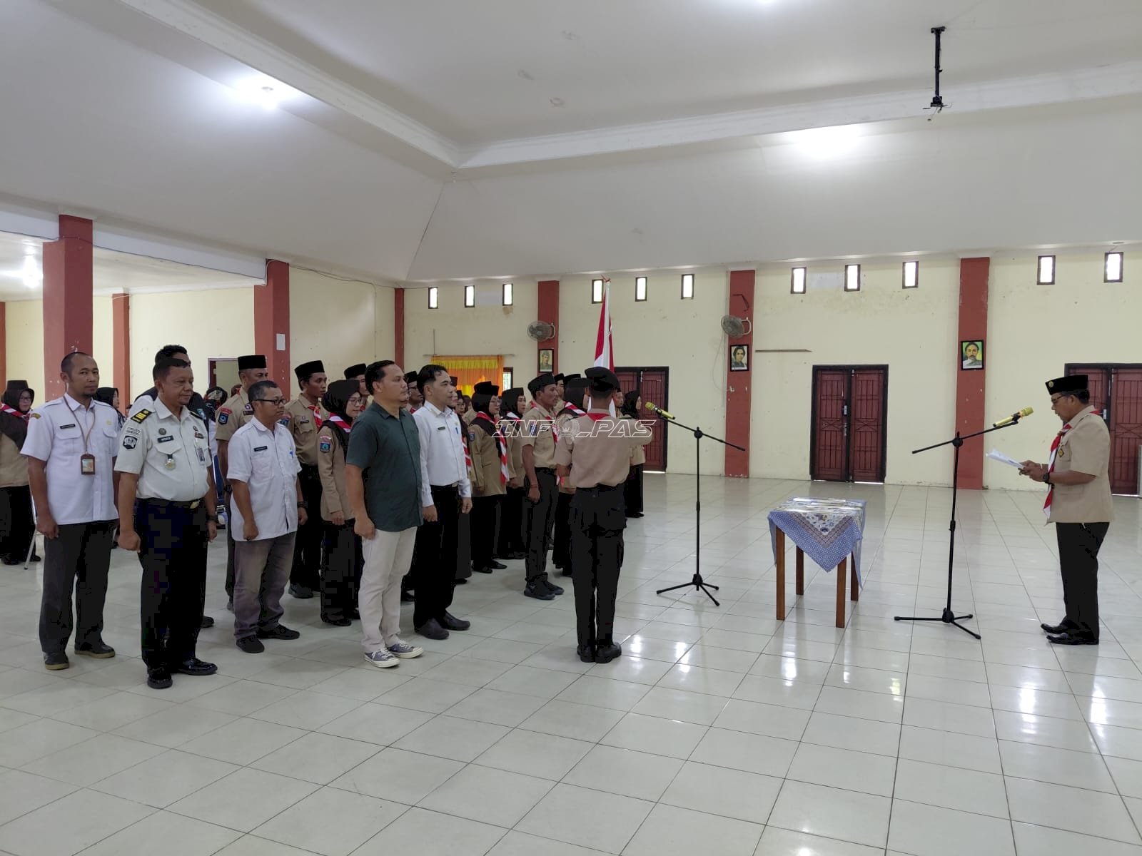 Rutan Muntok Dukung Pelantikan Pengurus Saka Antinarkoba Bangka Barat