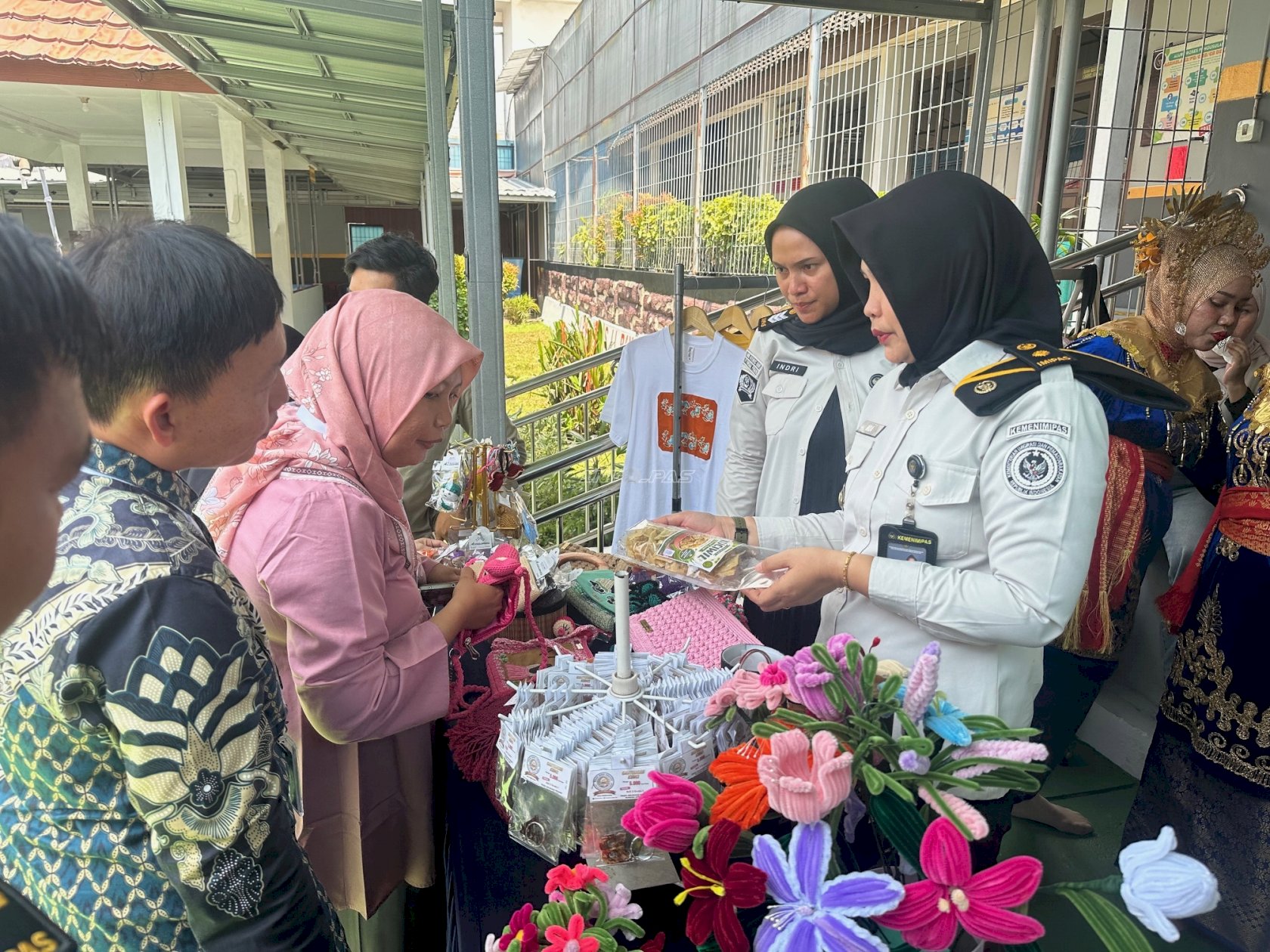 UMKM Warga Binaan Lapas Perempuan Pangkalpinang Laris di Peringatan HAN 2026