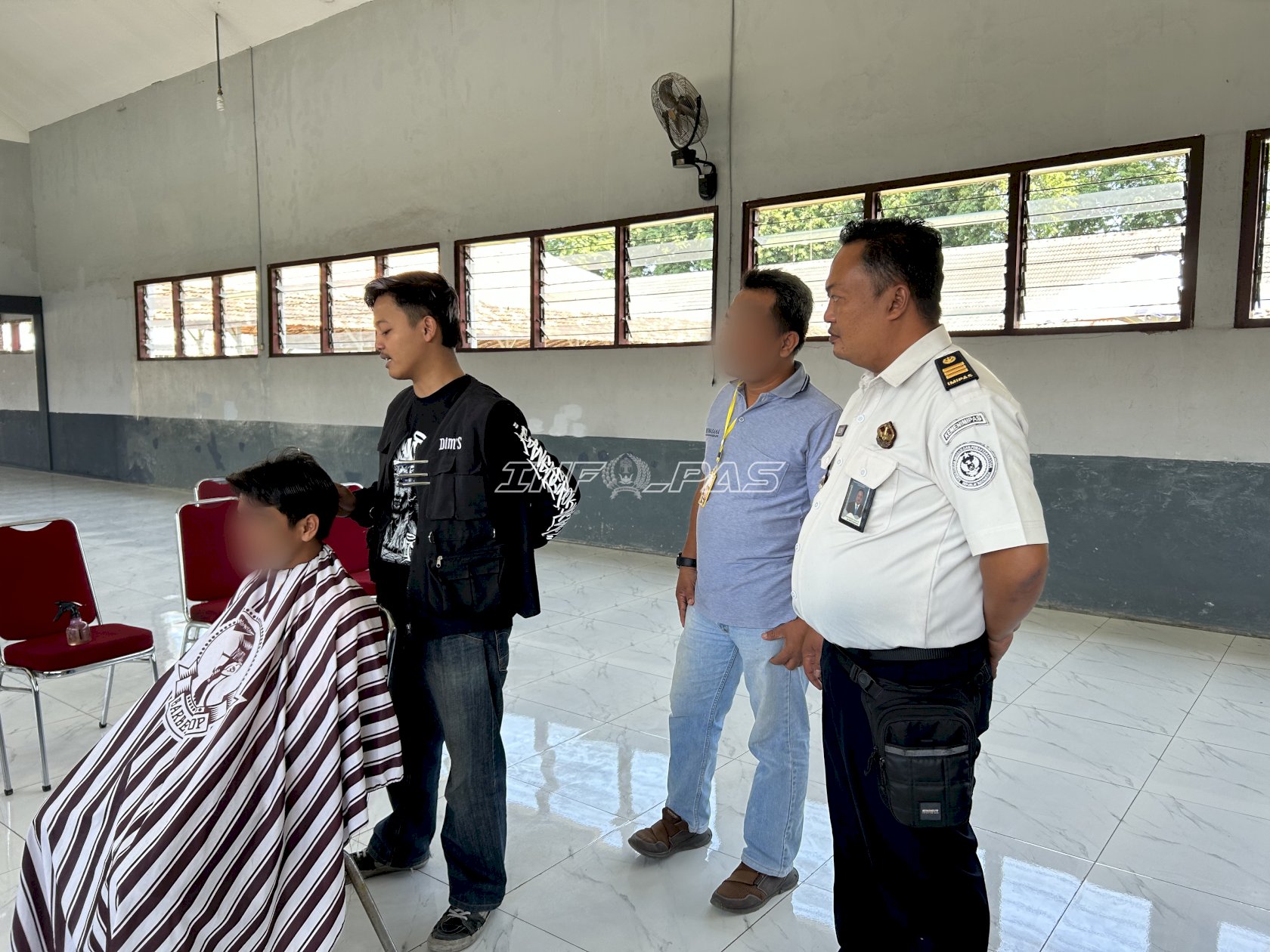 Lapas Purwodadi Gandeng Dims Barbershop Latih Keterampilan Warga Binaan