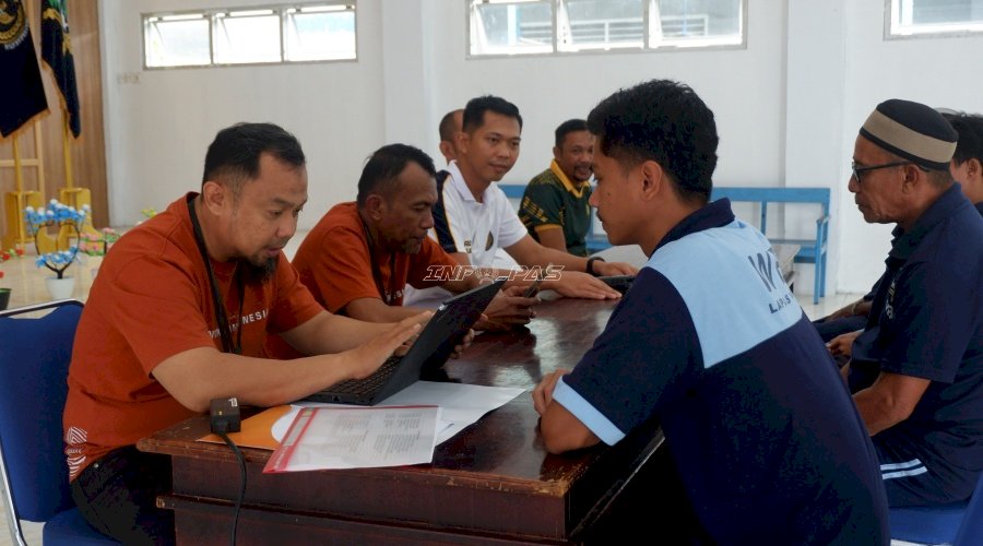 Dukung Kebijakan Berbasis Data, Lapas Luwuk Fasilitasi Pendataan Sosial Ekonomi oleh BPS Kab. Banggai