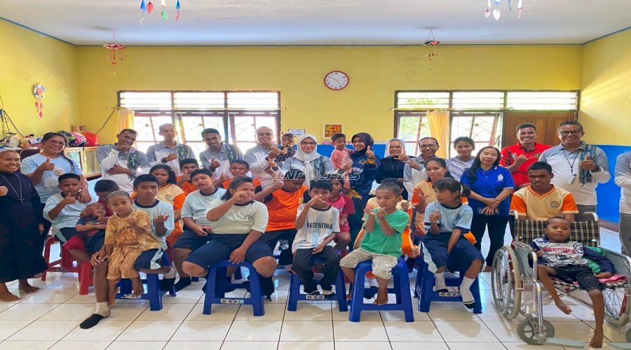 Peduli Sesama, Lapas Saumlaki Gelar Baksos di Panti Asuhan Bakti Luhur