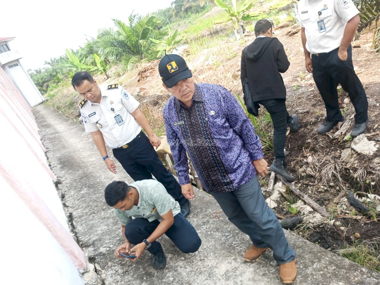 Cegah Gangguan Keamanan, Lapas Sarolangun Gandeng Dinas PU Tinjau Tembok Pengamanan