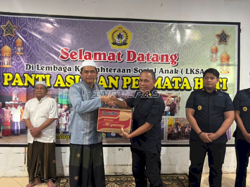 Hari Anak Nasional, Lapas Batulicin Santuni Anak LKSA Permata Hati