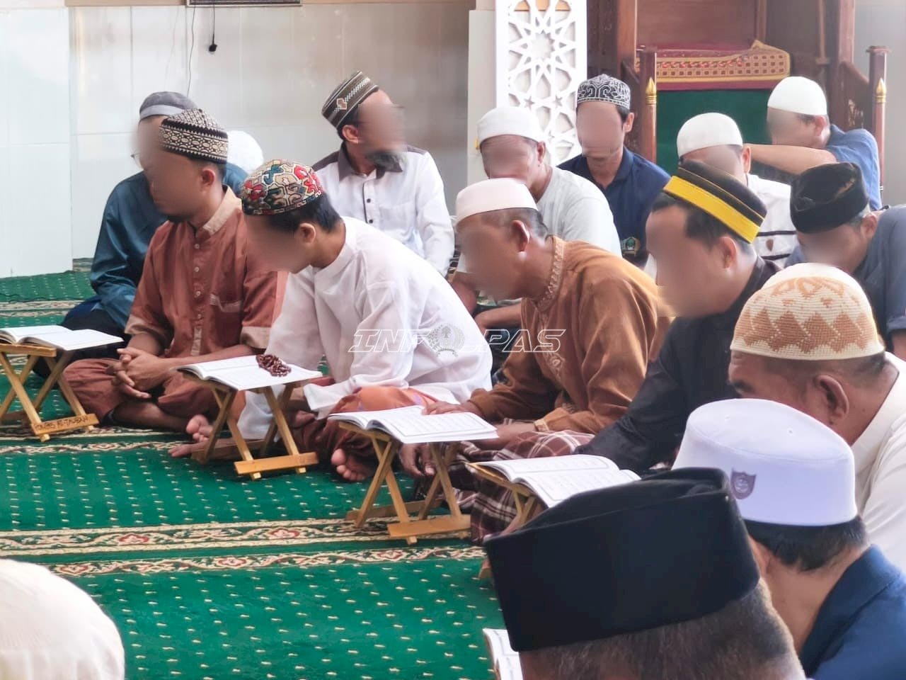 Warga Binaan Lapas Amuntai Perdalam Bacaan Al-Qur'an bersama Kemenag HSU