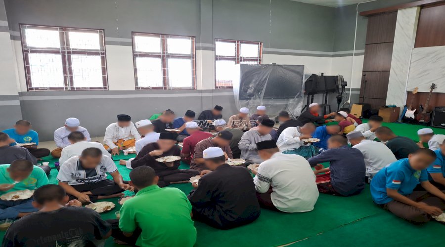 Anak Binaan LPKA Palangka Raya Nikmati Makan Siang Gratis dari BSP Palangka Raya 