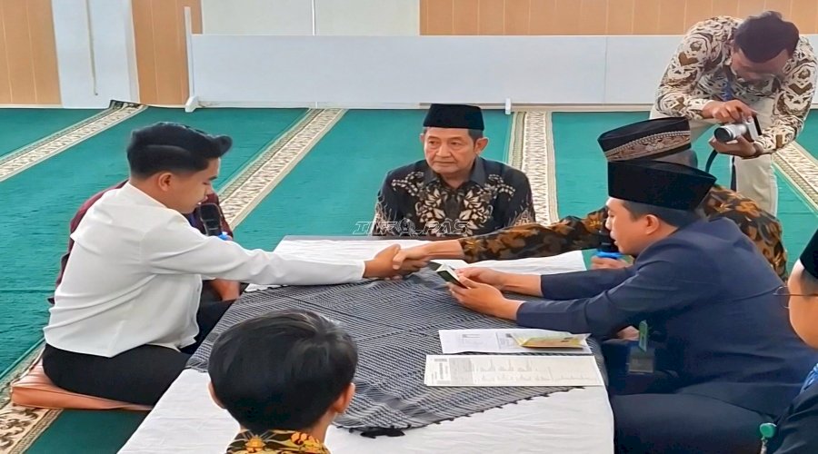 Penuhi Tanggung Jawab Orang Tua, Warga Binaan Langsungkan Akad Nikah Putrinya di Lapas Yogyakarta