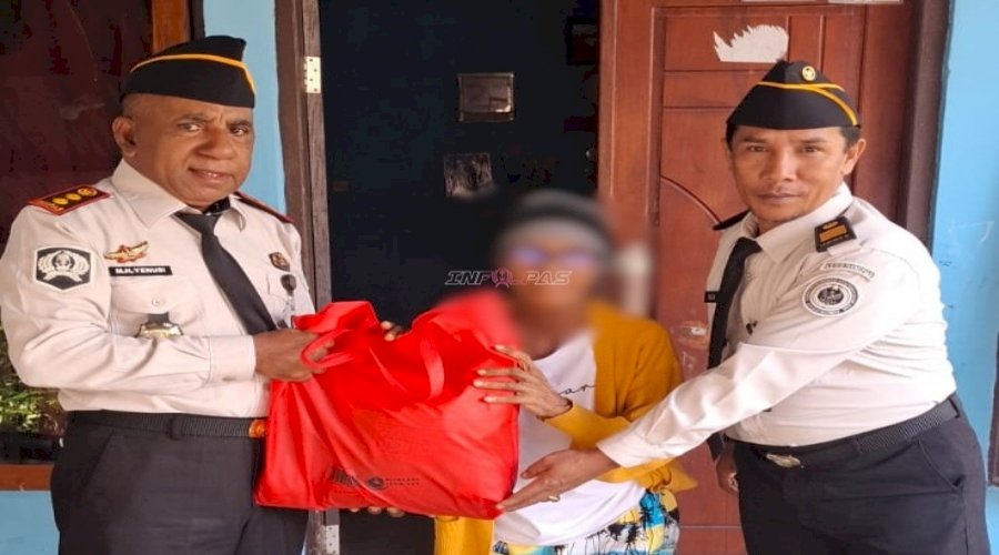 LPKA Ambon Wujudkan Kepedulian melalui Aksi Berbagi kepada Masyarakat