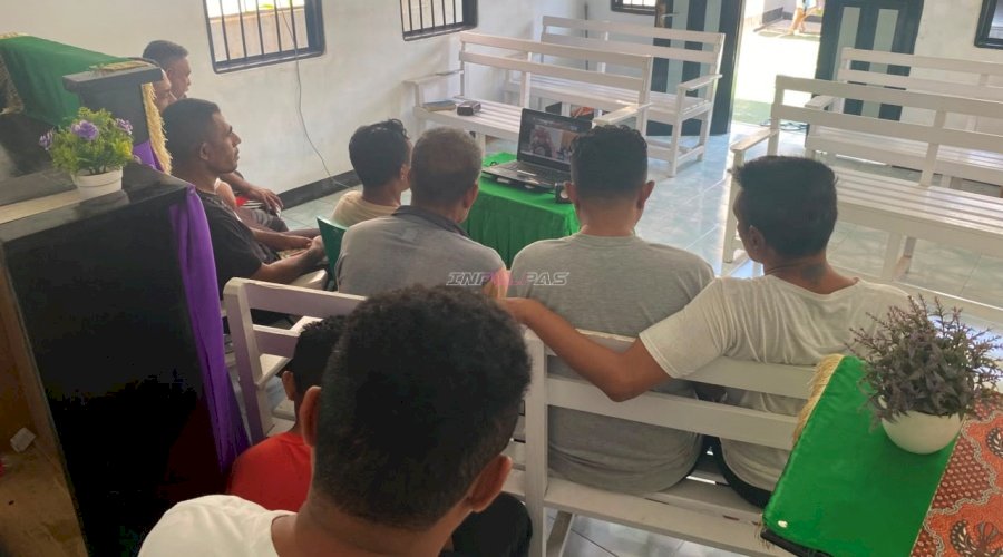 Warga Binan Lapas Wahai Ikuti Ibadah Buka Usbu Akhir Bulan