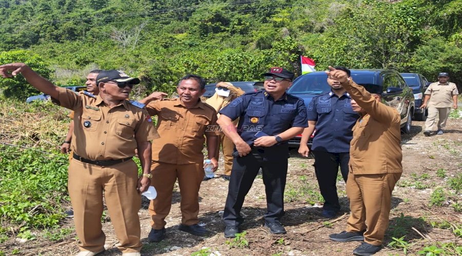 Percepat Realisasi Proyek Strategis, Kanwil Ditjenpas Sulteng Tinjau Lokasi Pembangunan Lapas Banggai Laut