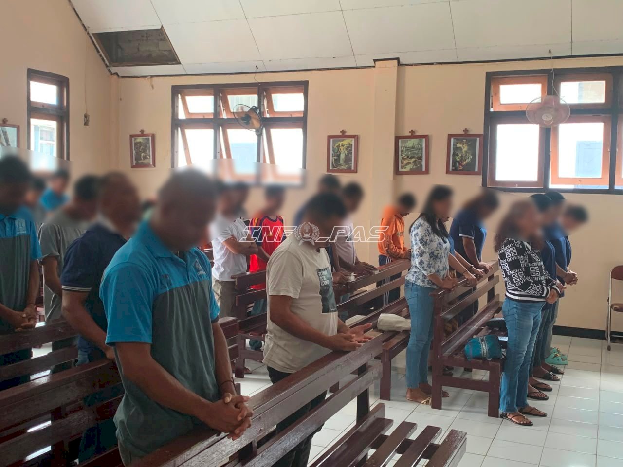 Perkuat Pembinaan Kerohanian, Lapas Saumlaki Gandeng Komunitas Api Menyala