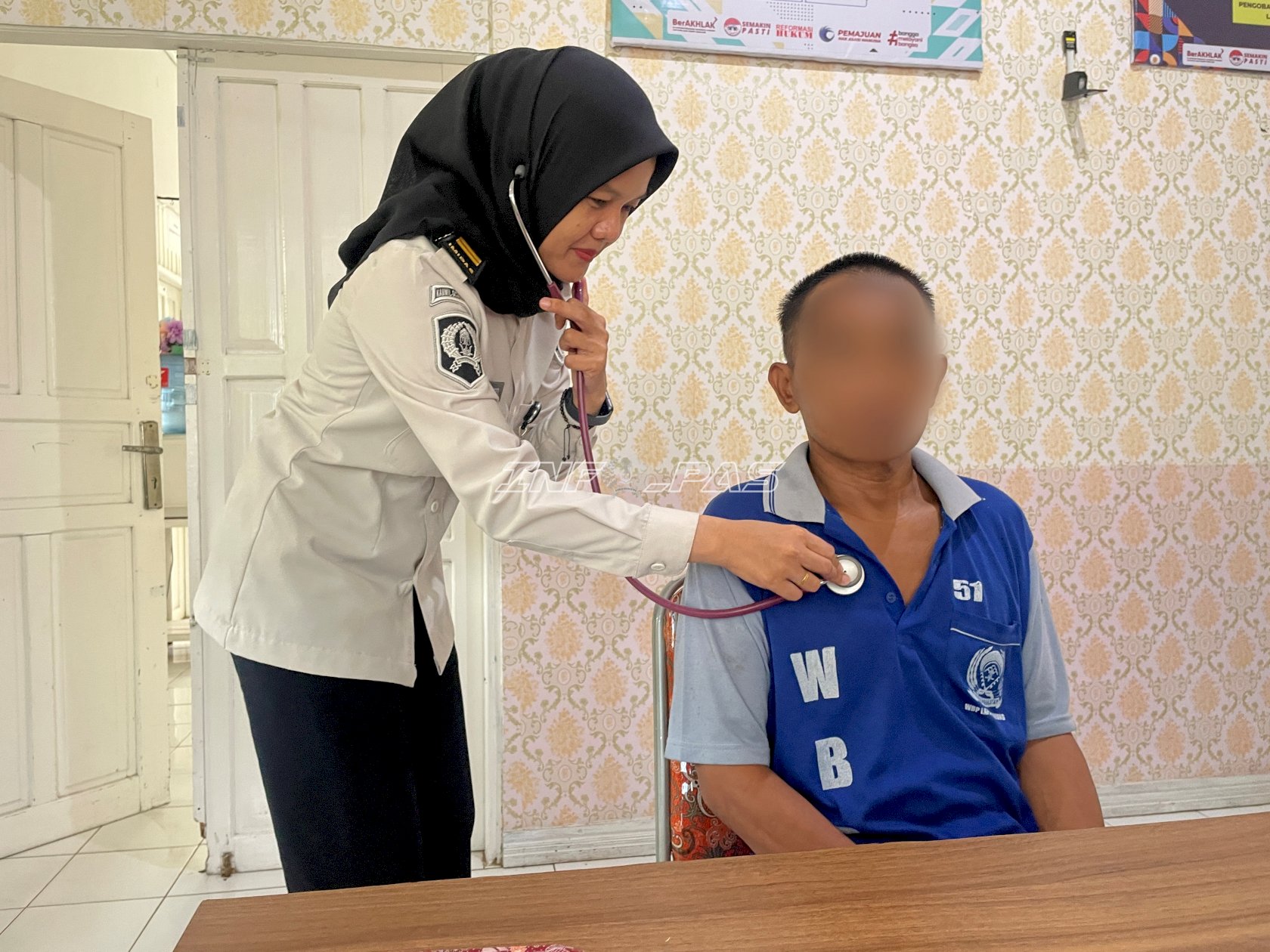 Klinik Bersinar Jadi Garda Terdepan Pelayanan  Kesehatan Warga Binaan Lapas Tanjung