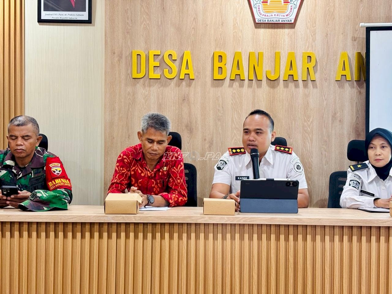 Bapas Denpasar Bangun Jejaring di Desa Banjar Anyar Sukseskan Reintegrasi Sosial Klien