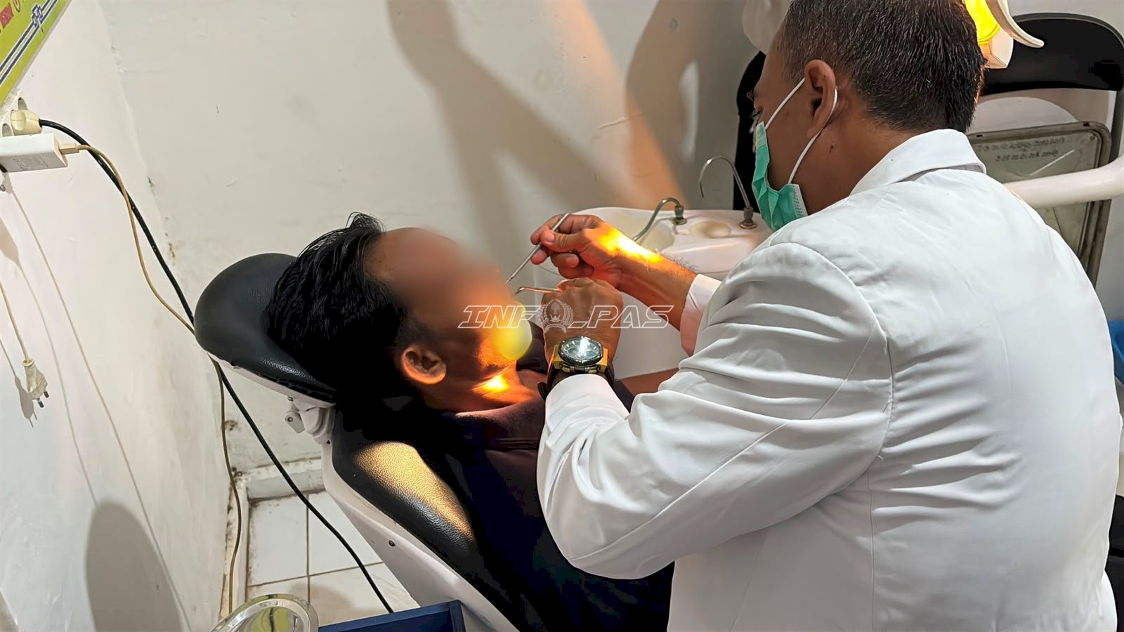 Lapas Kotabaru Hadirkan Layanan Dokter Gigi bagi Warga Binaan