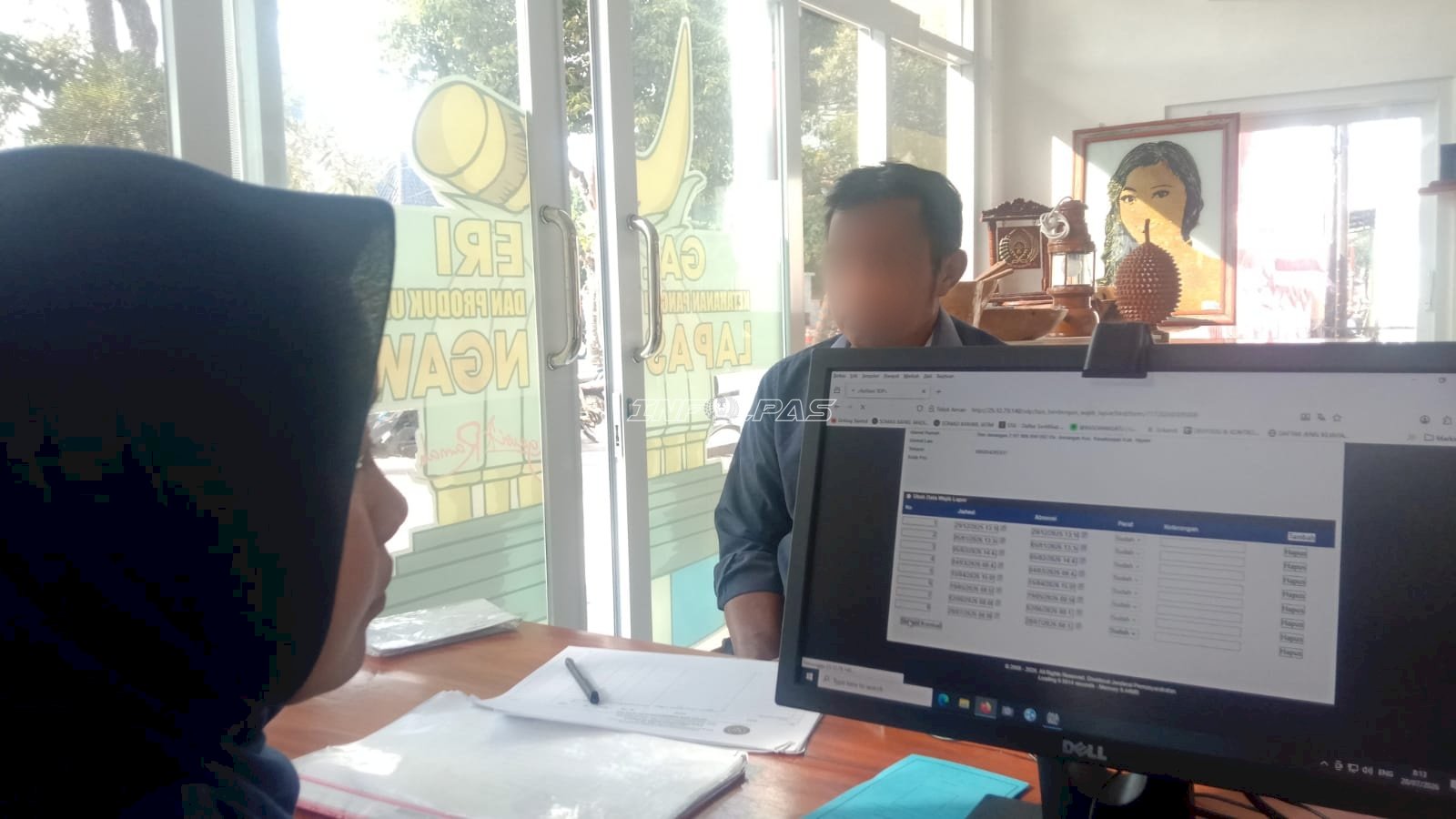 Lewat Pos Bapas Ngawi, Bapas Madiun Dekatkan Layanan kepada Klien